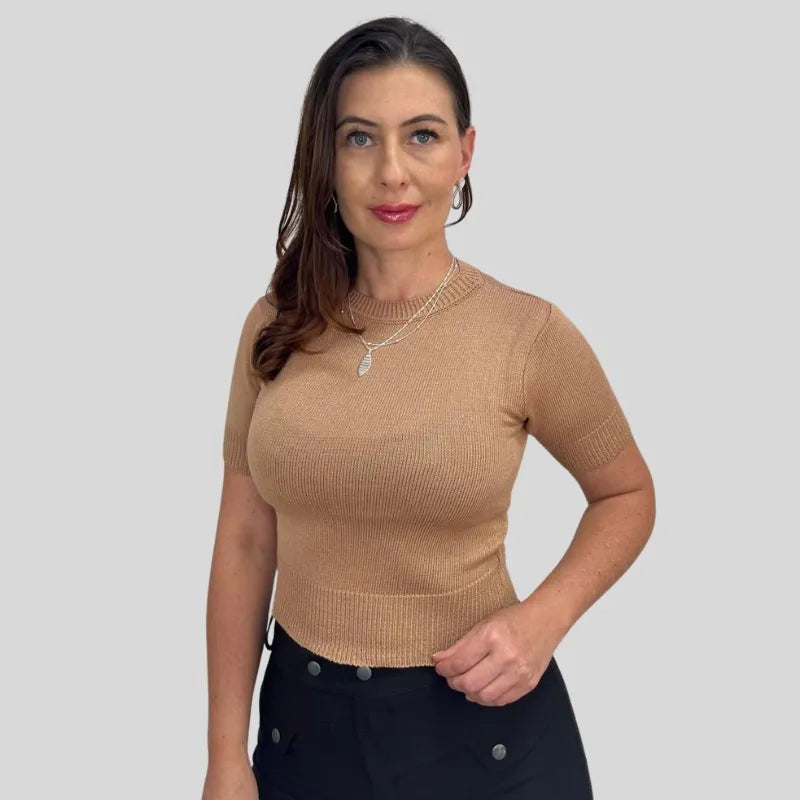 BLUSA TRICO MODAL PREMIUM LISA VERAO