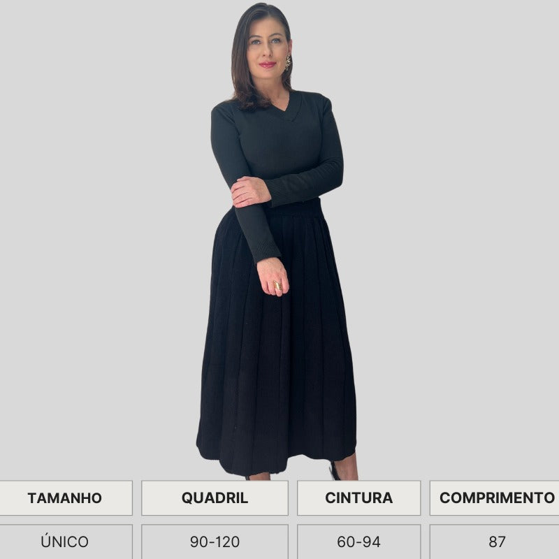 SAIA TRICO MOUSSE FIO INVERNO BOHO CHIC