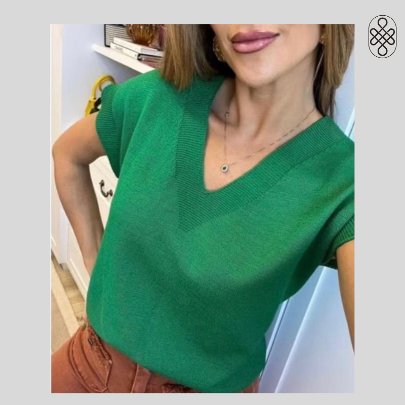 Blusa Decote V