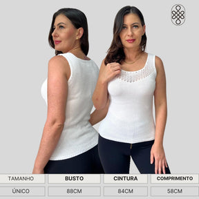 REGATA TRICÔ EM MODAL