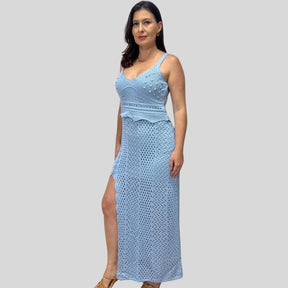 VESTIDO EM TRICÔ FEMININO REGATA COM FORRO EM PREMIUM