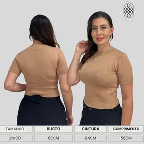 BLUSA TRICO MODAL PREMIUM LISA VERAO