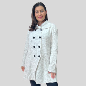 CASACO TRICO FIO MOUSSE INVERNO