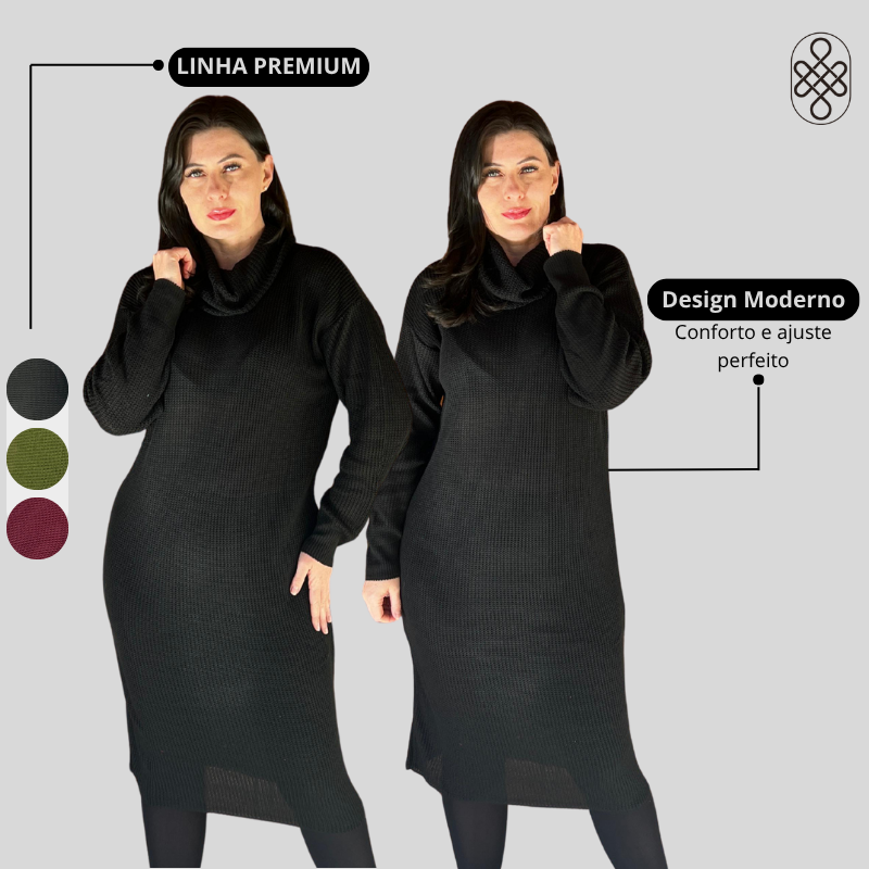 VESTIDO PREMIUM PONTO FANG
