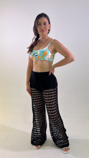 Calça Tricô Ibiza - Preto